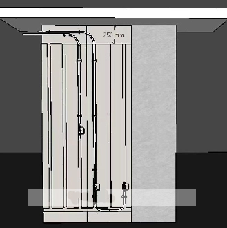 Caractéristiques du panneau de mur intégré (à l'intérieur) 01